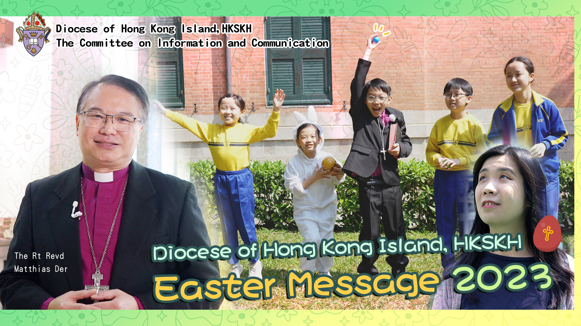 Diocese of Hong Kong Island, HKSKH Easter Message 2023